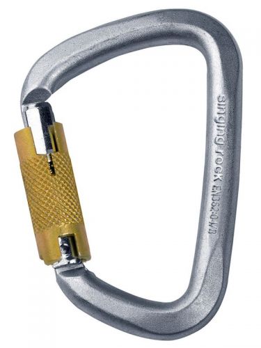 Карабин Singing Rock D Stell Triple Lock K4081ZO купить в Киеве. Цены, отзывы, описание. Доставка по Украине - Northwall.com.ua