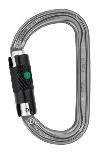 Карабин Petzl AM'D BALL-LOCK M34A BL  купить в Киеве. Цены, отзывы, описание. Доставка по Украине - Northwall.com.ua