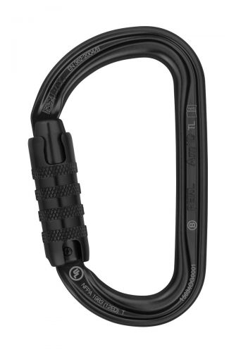 Карабин Petzl AM'D TRIACT-LOCK Black M34A TLN купить в Киеве. Цены, отзывы, описание. Доставка по Украине - Northwall.com.ua