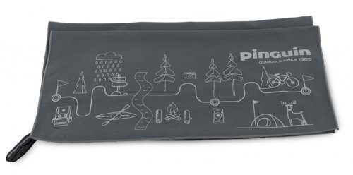Купить Полотенце Pinguin Micro Towel Map L PNG672 в Киеве по лучшей цене с доставкой в Украине | Магазин NORTHWALL