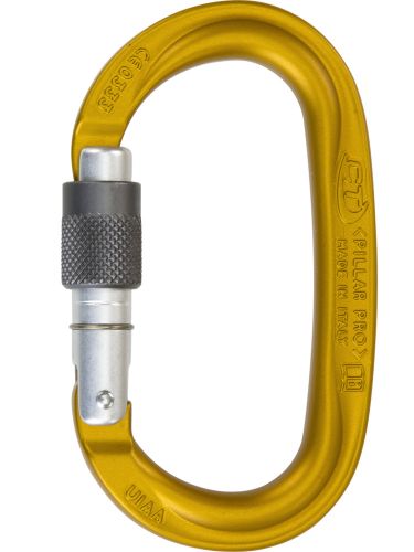 Карабин Climbing Technology PILLAR PRO SG anodized art.2C39600 YDB