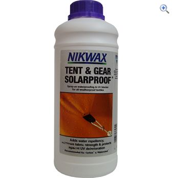 Купить Пропитка для экипировки Concentrated Nikwax Tent Gear&SolarProof  1.0l в Киеве по лучшей цене с доставкой в Украине | Магазин NORTHWALL
