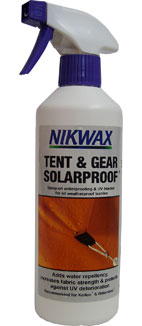 Купить Пропитка для экипировки Nikwax Tent Gear&SolarProof 500 ml в Киеве по лучшей цене с доставкой в Украине | Магазин NORTHWALL