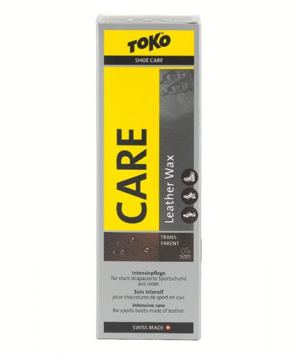 Средство для ухода за обувью Toko Leather Wax Transparent Silicone 75ml 