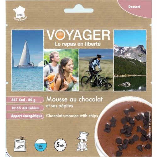 Сублимированная еда Voyager Шоколадный мусс с чипсами 80г B130 купить в Киеве. Цены, отзывы, описание. Доставка по Украине - Northwall.com.ua