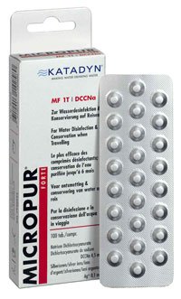 Таблетки для очистки воды Katadyn Micropur Forte MF 1T (4 x 25) купить в Киеве. Цены, отзывы, описание. Доставка по Украине - Northwall.com.ua