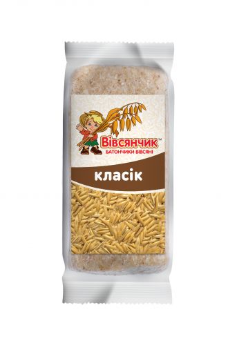 Энергетический овсяный батончик ТМ Вівсянчик|Харчи классический купить в Киеве. Цены, отзывы, описание. Доставка по Украине - Northwall.com.ua