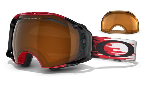 Маска Oakley Airbrake Hyperdrive Red Black Iridium & Persimmon