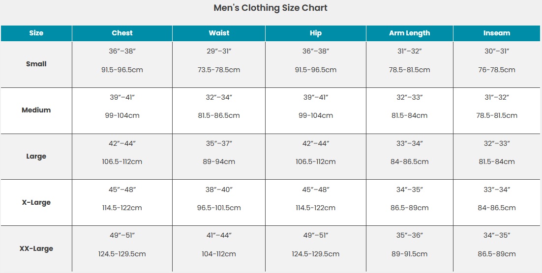 sw men size chart1