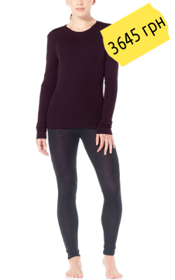 Icebreaker Everyday Legging + Everyday Crew W 104471+104476