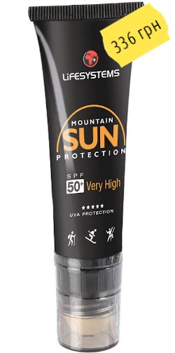 LifeSystems Mountain SPF50+ Sun Cream Stick 20ml 40040